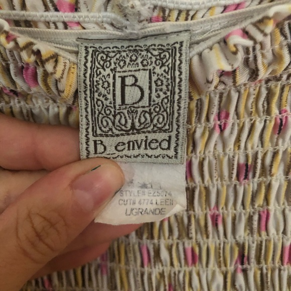 5/$25 🌈 SOLD🌈strapless rainbow sundress 🌞 - Picture 3 of 3